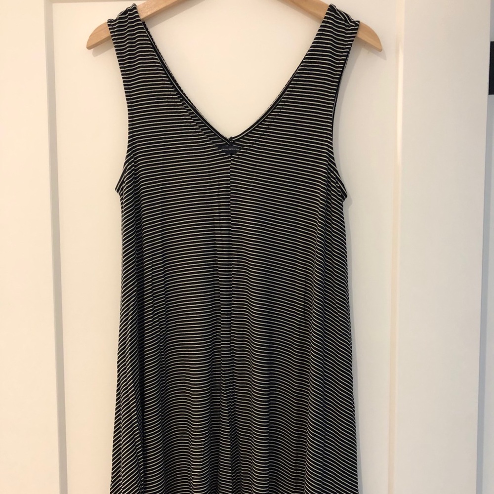 American Eagle Black and White Stripe Dress